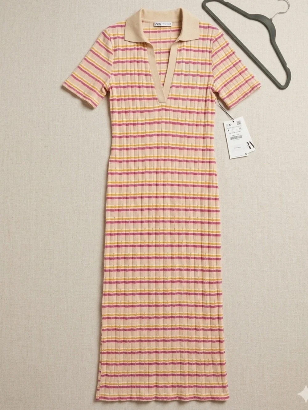midi zara summer dresses Sheer Zara Midi Dress Outfit: Summer Brunch Outfit Idea